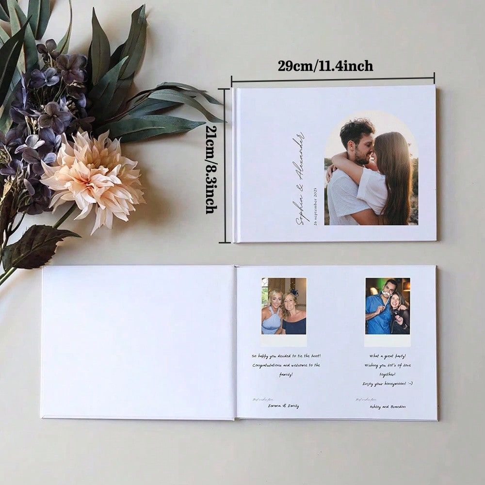 كتاب ضيوف الزفاف المخصص من 38  - مراجعة Custom Photo Book وسعره
