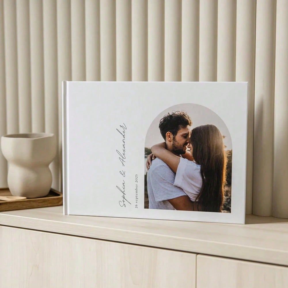 كتاب ضيوف الزفاف المخصص من 38  - مراجعة Custom Photo Book وسعره