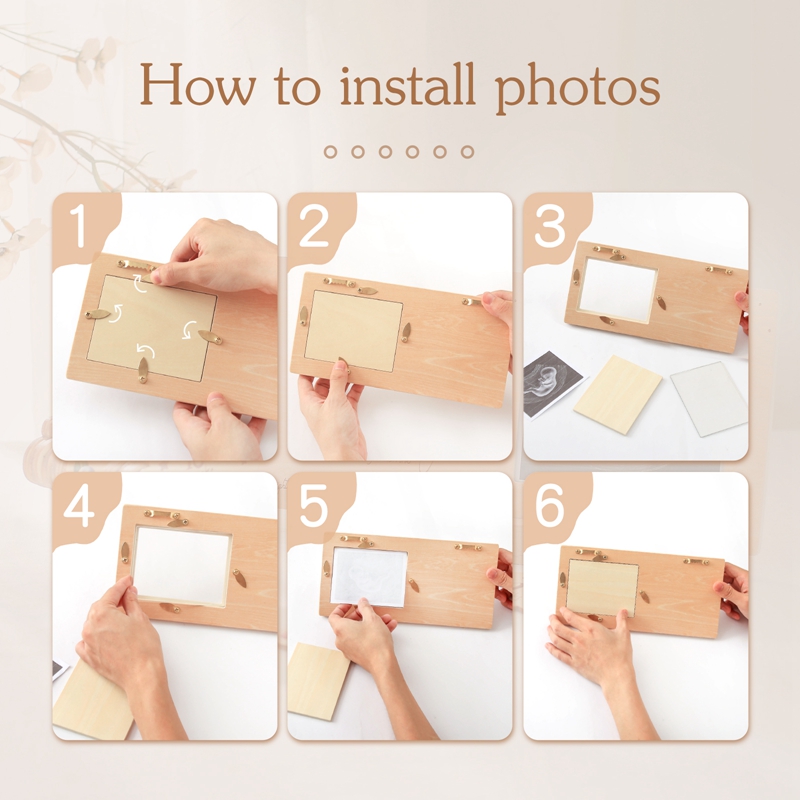 إطار صورة Sonogram للطفل ، صور - مراجعة Engraved Wood Frame وسعره